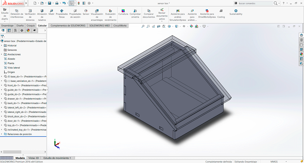 Sensor box