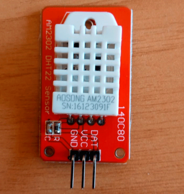 Temperature and humidity sensor