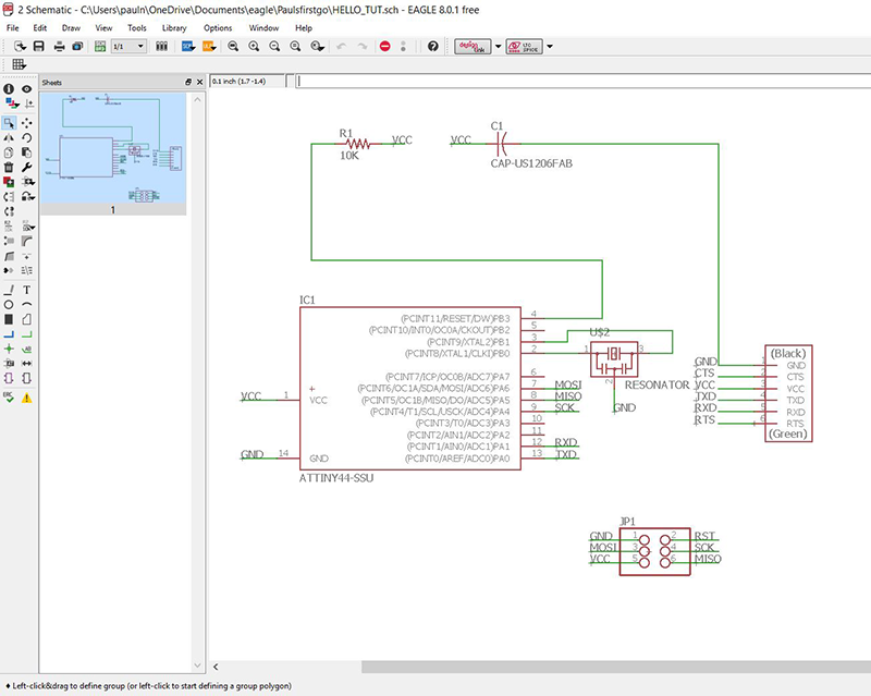 soldered