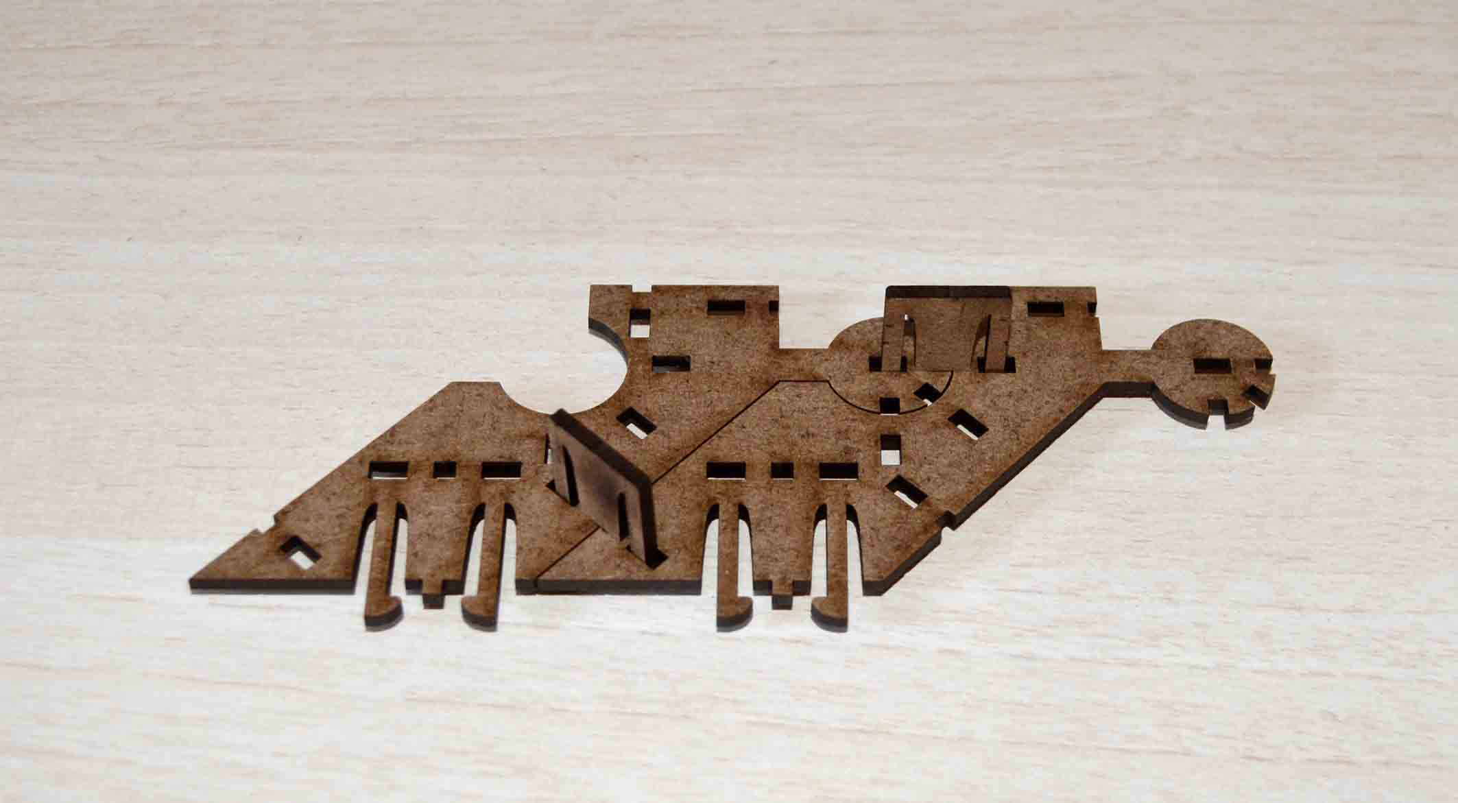 Press-fit construction kit