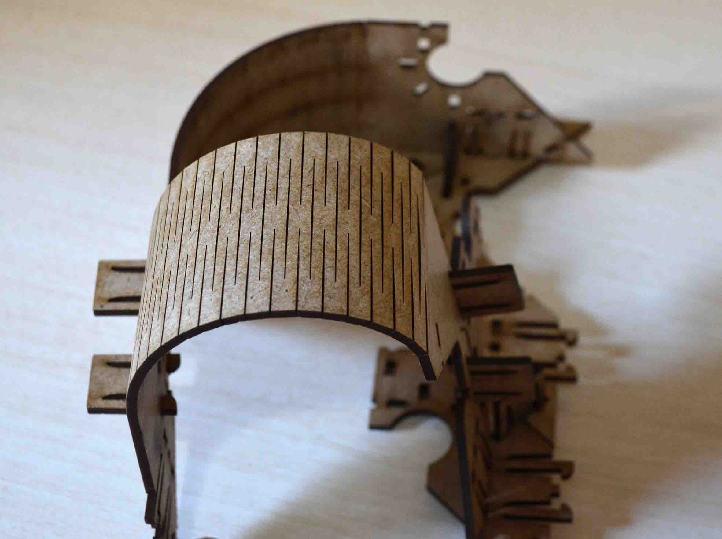 Press-fit construction kit