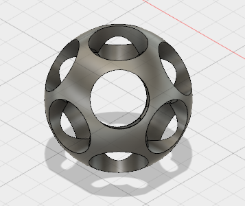perforated sphere