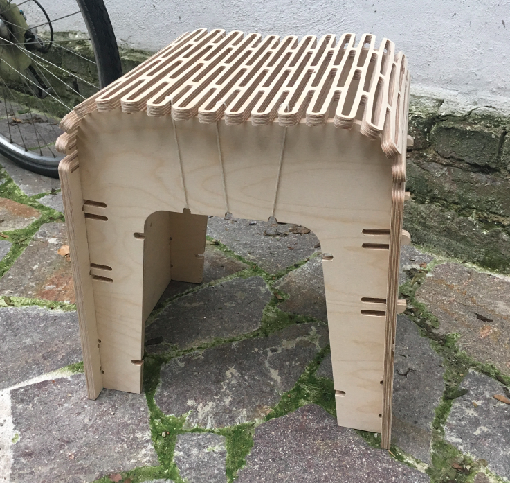 4Finished Stool