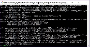 Git pull error