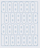 Carboard bolts for 2 plates