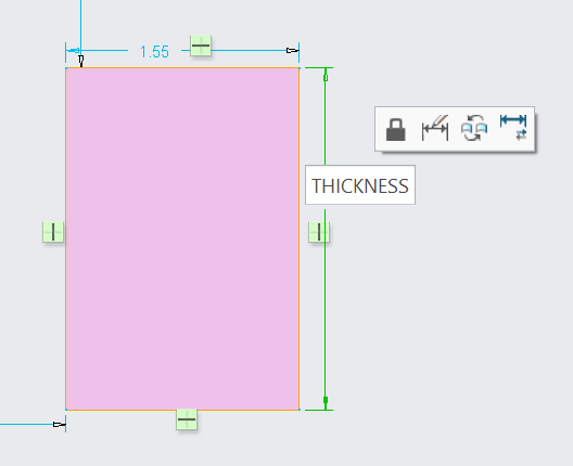 Typing a formula for a dimension