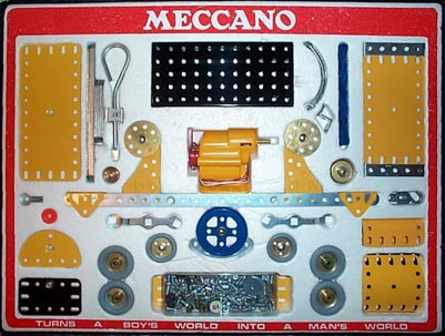 Meccano, a similar toy