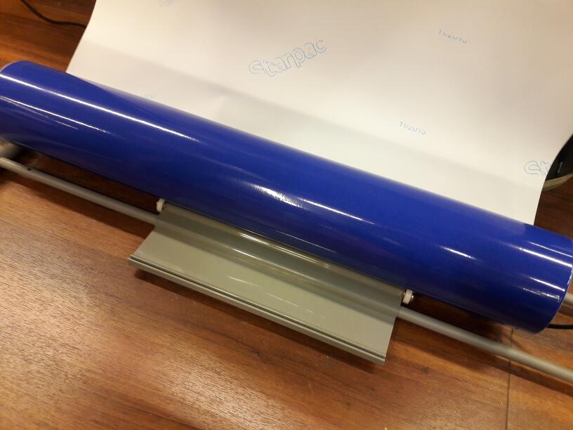 Blue vynil