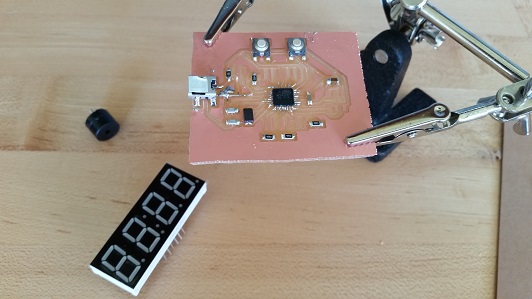 soldering clock circuit