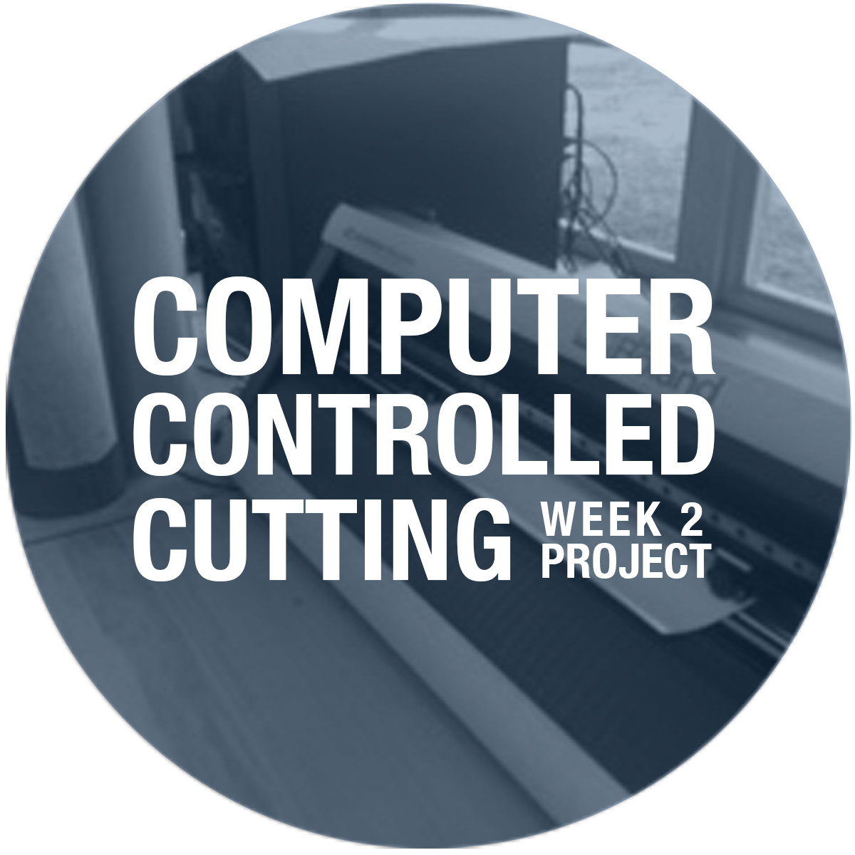 blue picture computer controlled cutting week 2 Icon