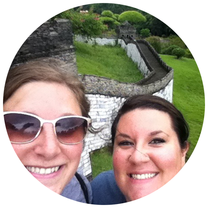 picture of Sarah and sister