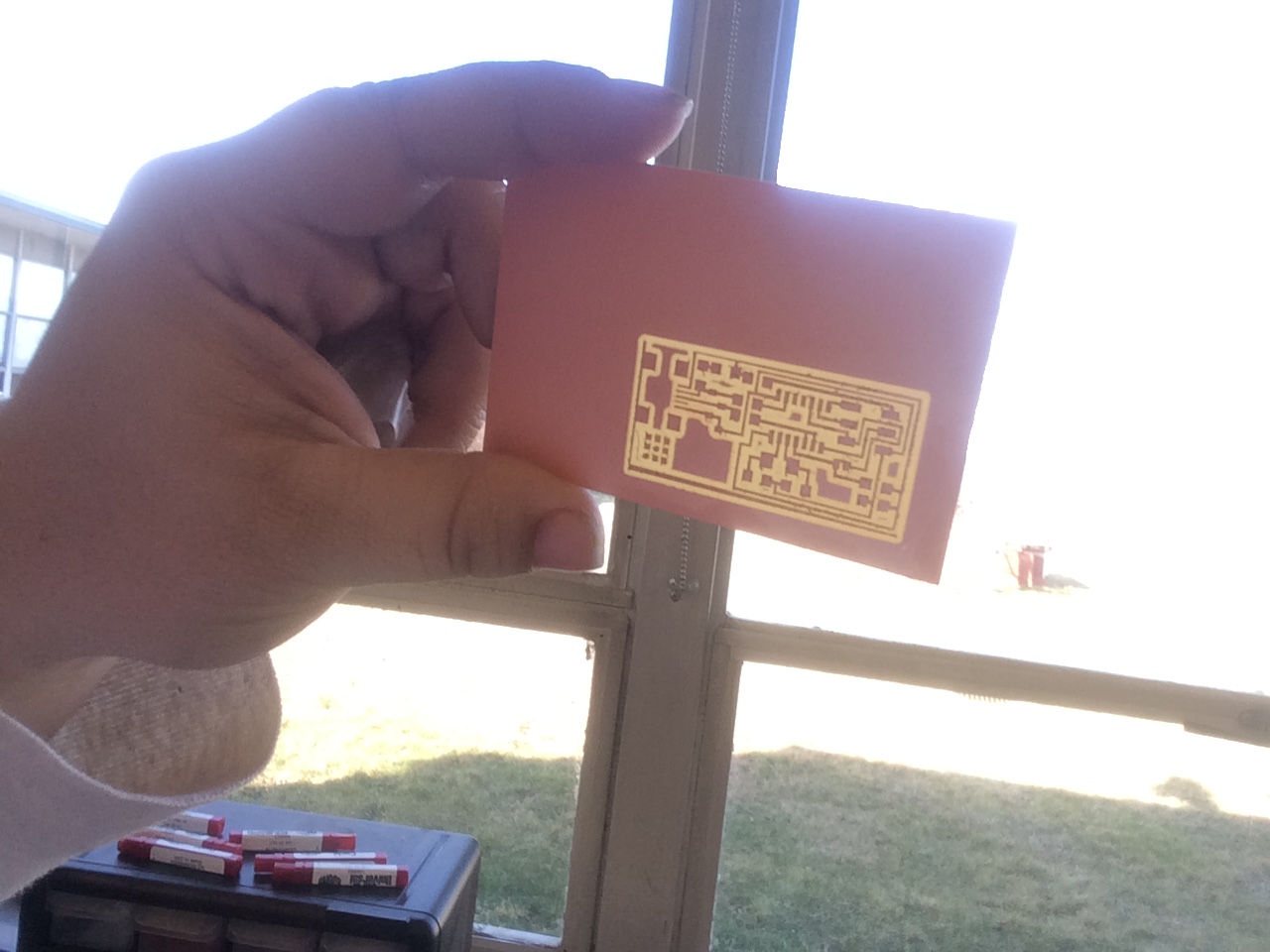 screen shot of project design in TinkerCAD