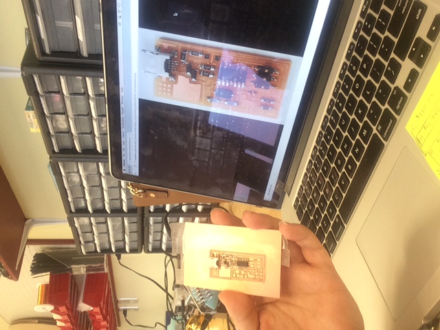 screen shot of project design in Roland MDX-20