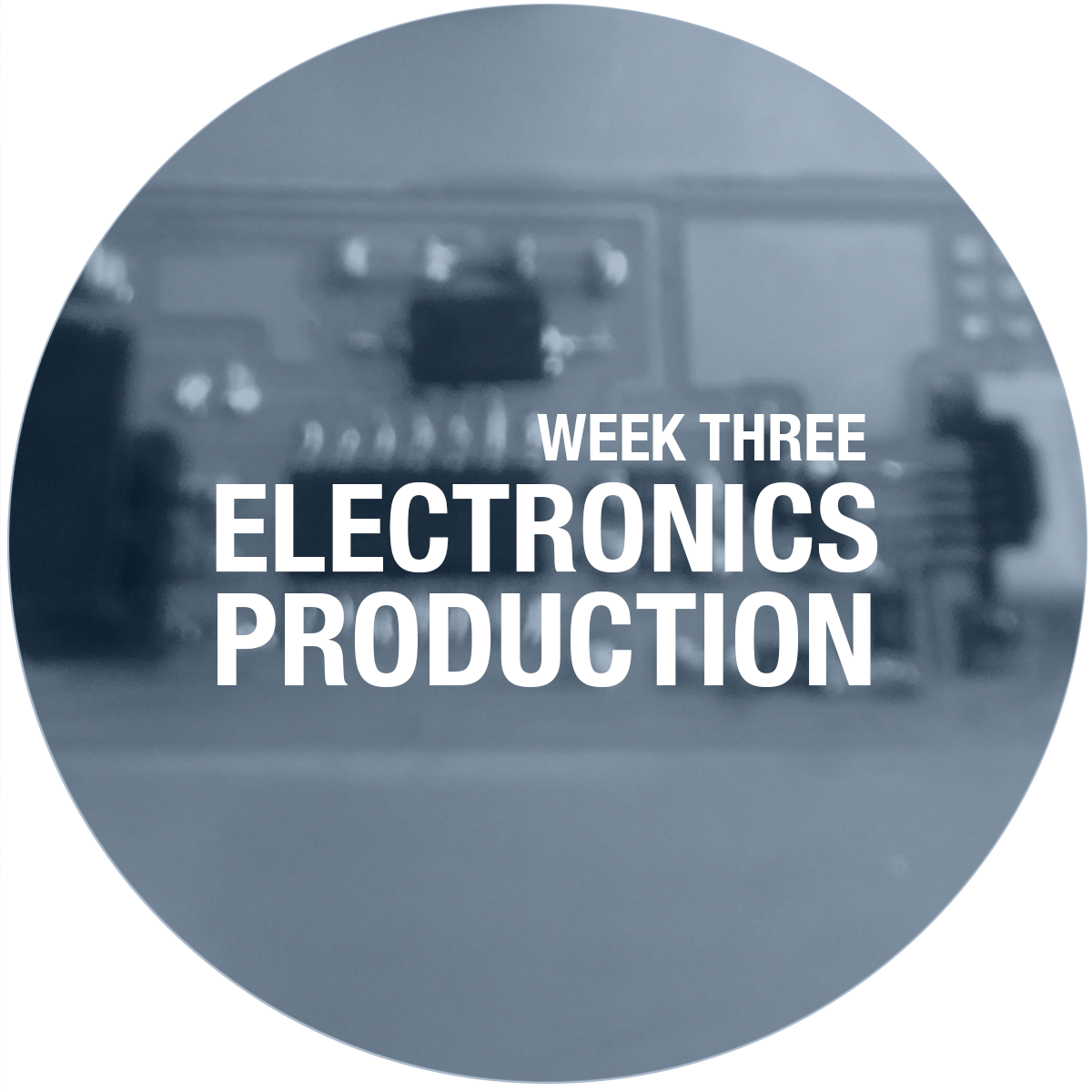 blue picture electronics production week 3 Icon