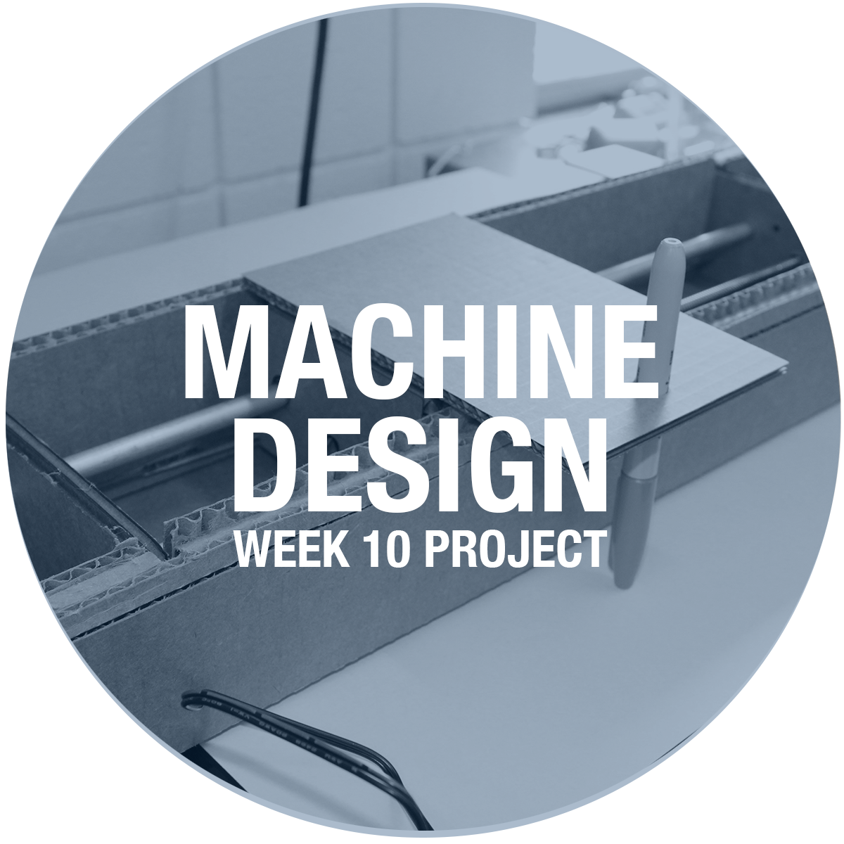 blue picture machining design Icon