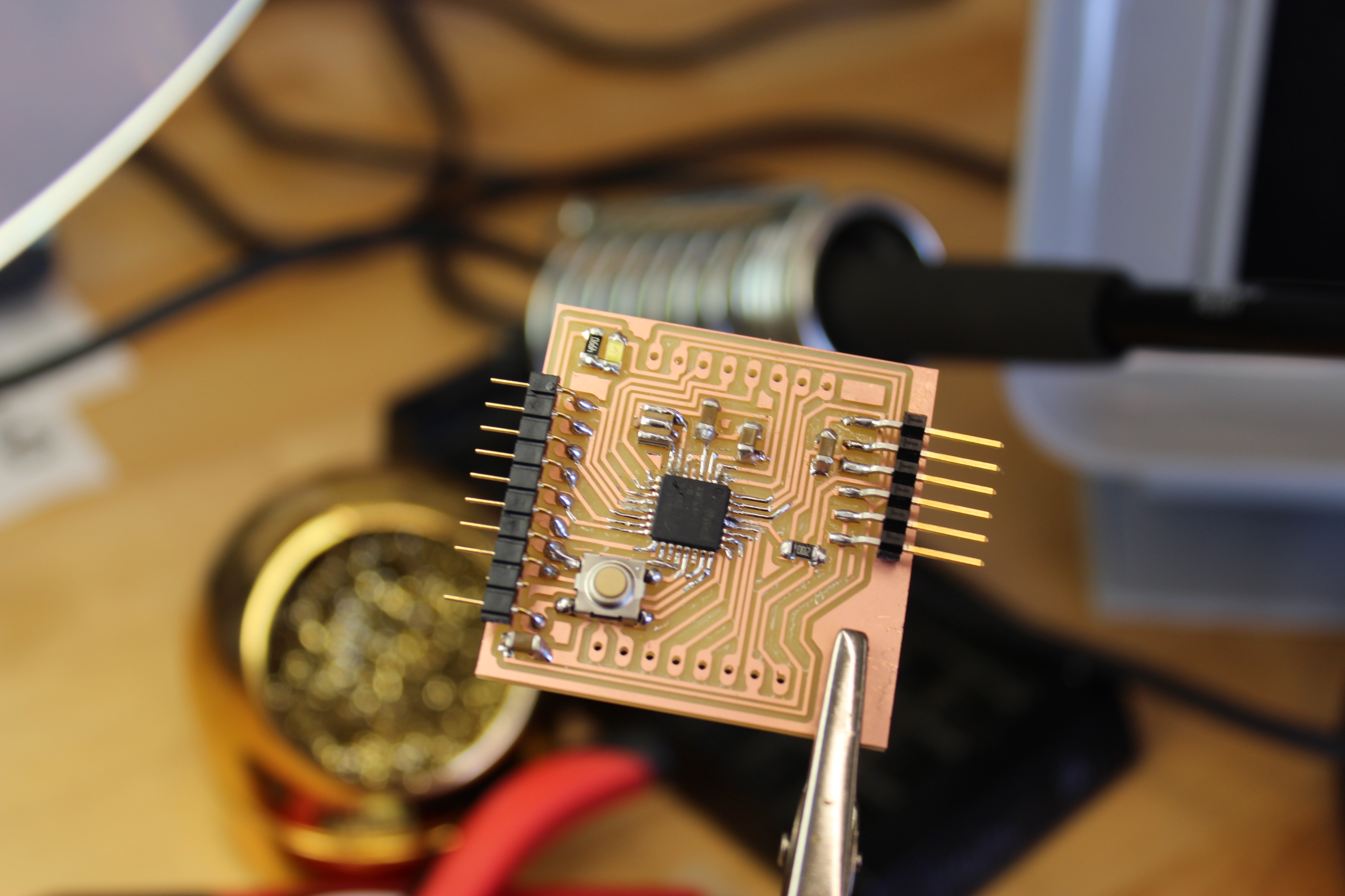 circut board with componets