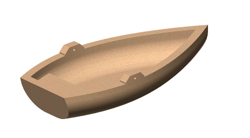 Boat made with Autodesk 123Design