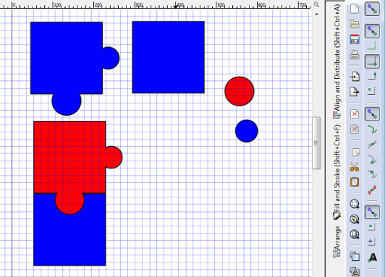 Inkscape puzzle view