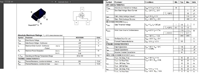 mosfet details