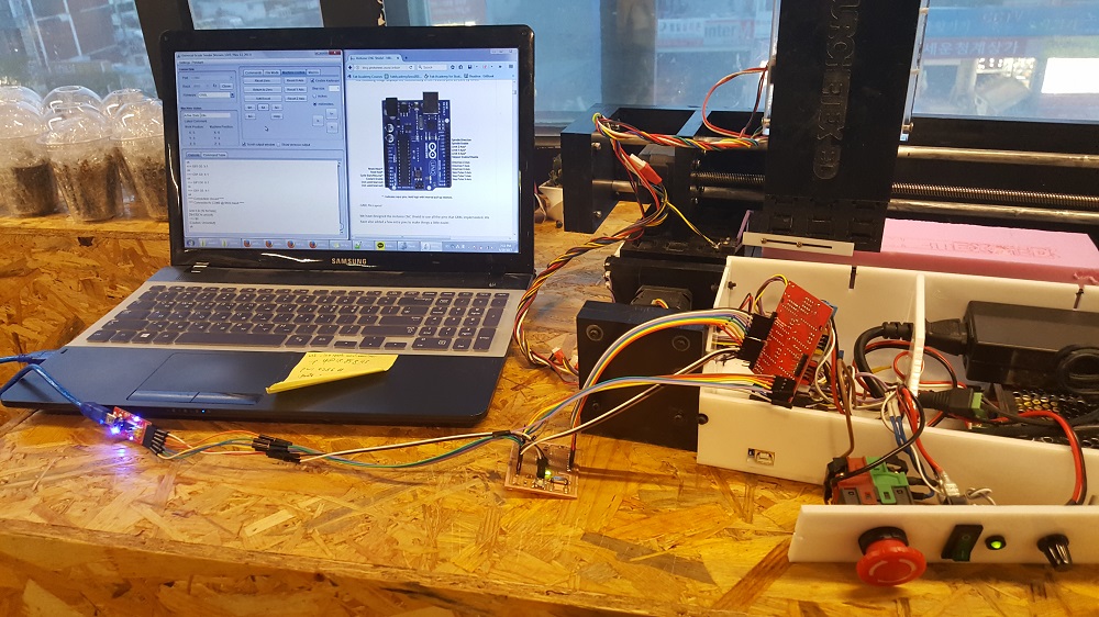 hell yea got an arduino i made myself