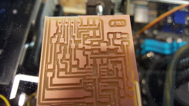 needed to have thinner traces