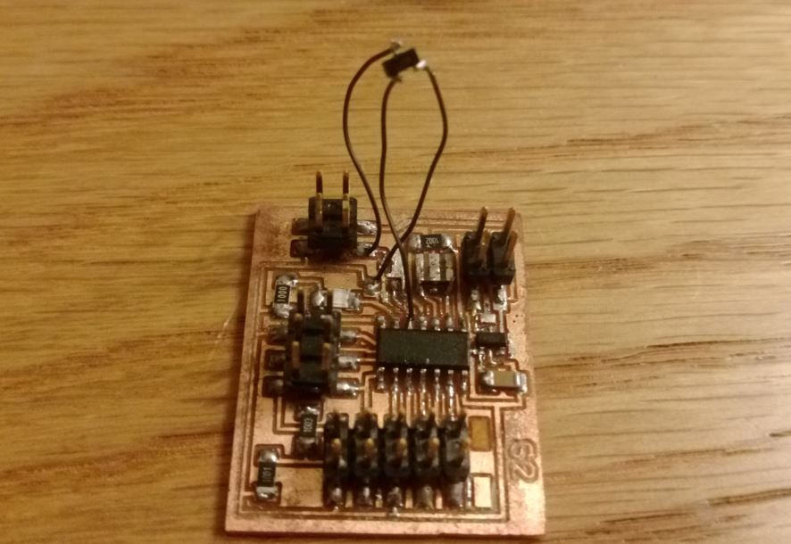 Fix the connection with MOSFET