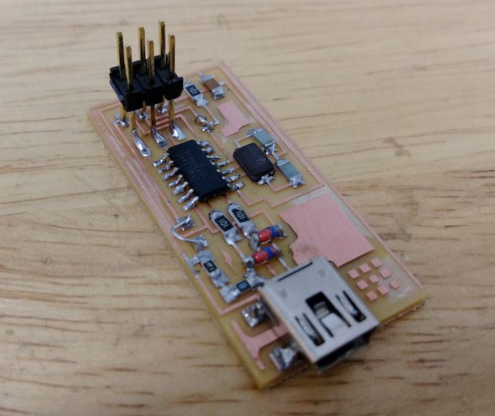  Soldering the components