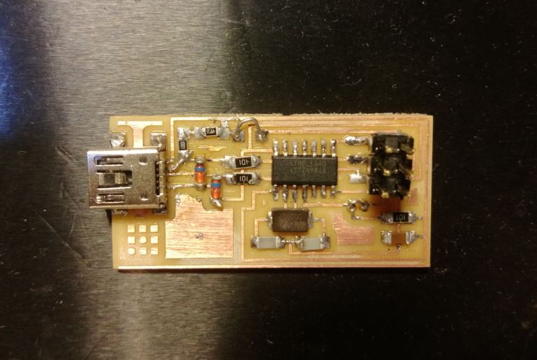  Soldering the components