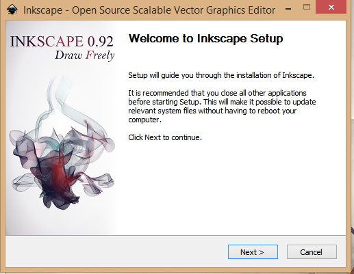 Inkscape Install