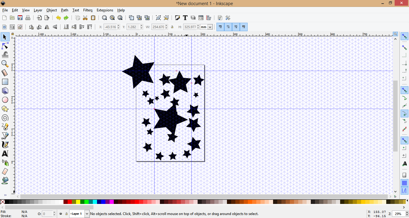 Inkscape star