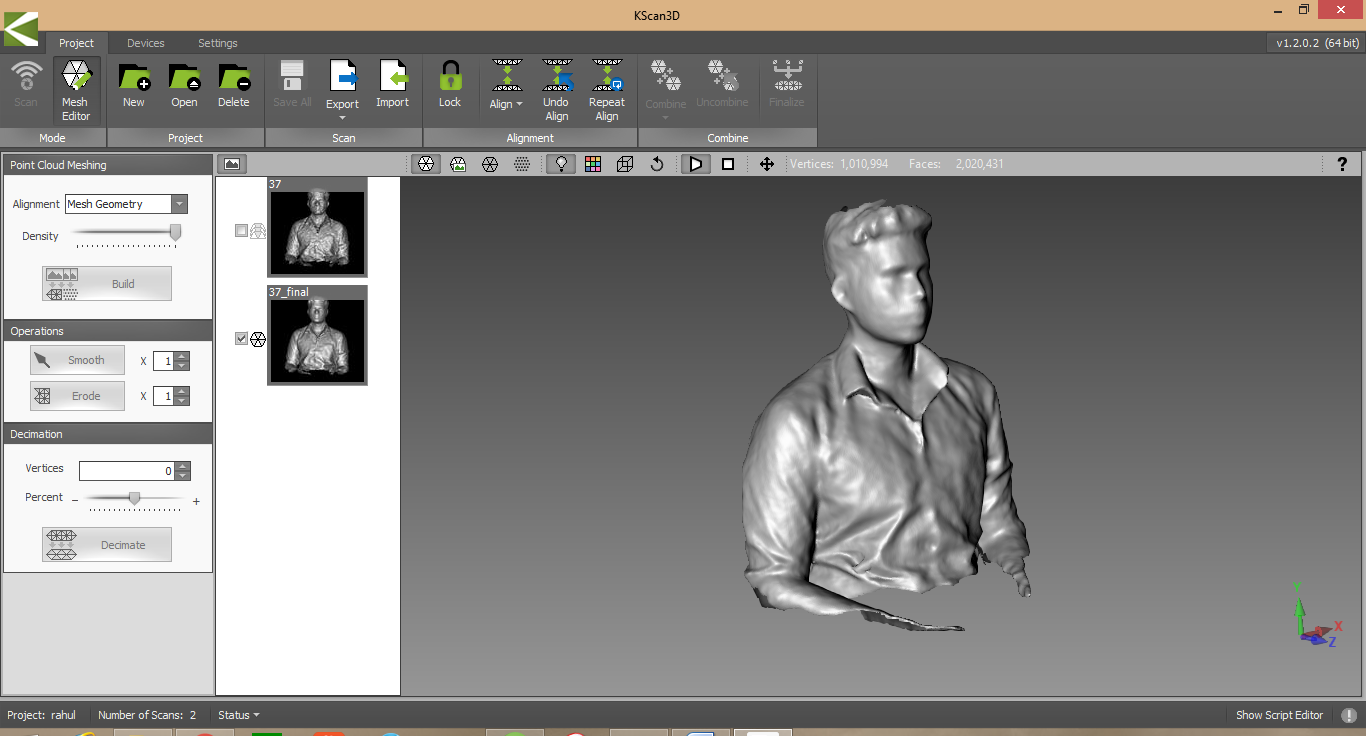 3D scan Rahul 