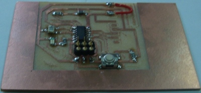 Soldered board