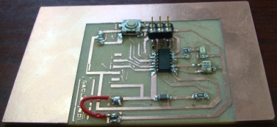 Soldered board