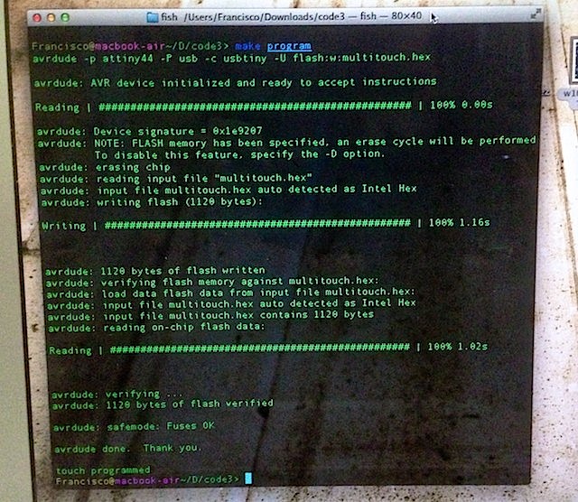 Program done
