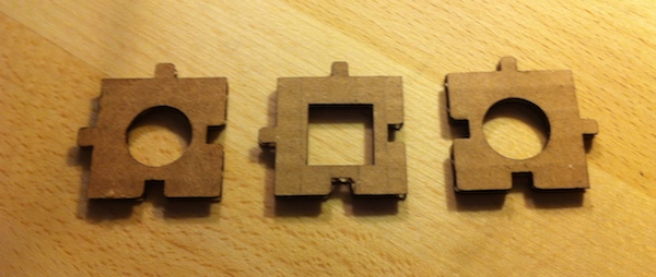 Testing different sizes for slots