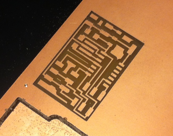milling the servo board