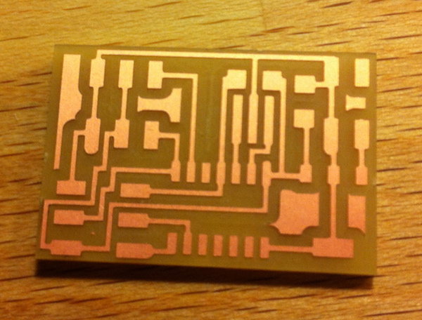 cutting the servo board