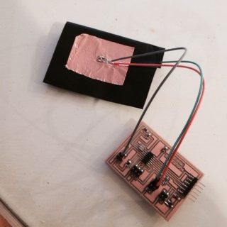 Velostat with board