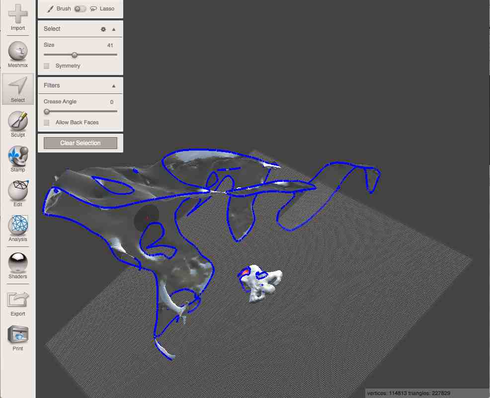Scan before cleanup in Meshminder