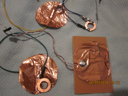 Capsense pads