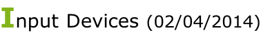 Input Devices (02/04/2014)