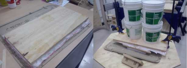 casting first composite mold
