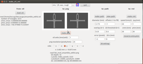 mold working in y-axis
