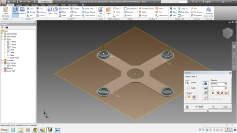 extruding additons