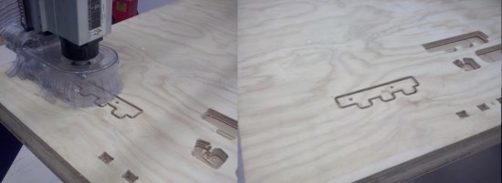 machining test pieces