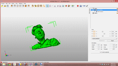 opening in Netfabb