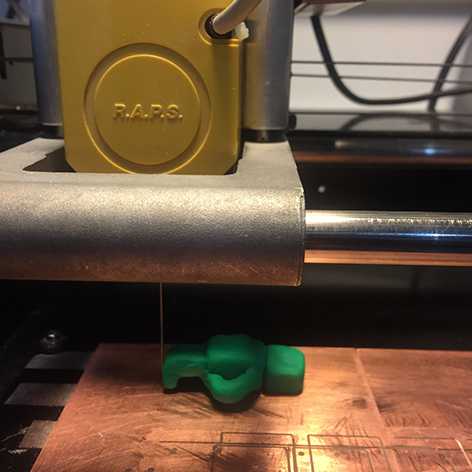scanning the back side
