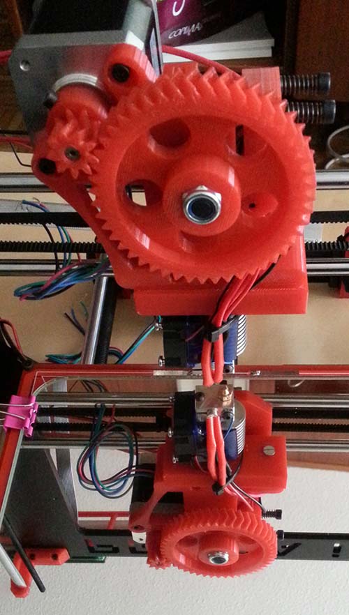 prusa i3 - extruder