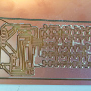 Damaged board (left corner)