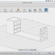 "Kastje naar de Muur" wired model in Fusion 360